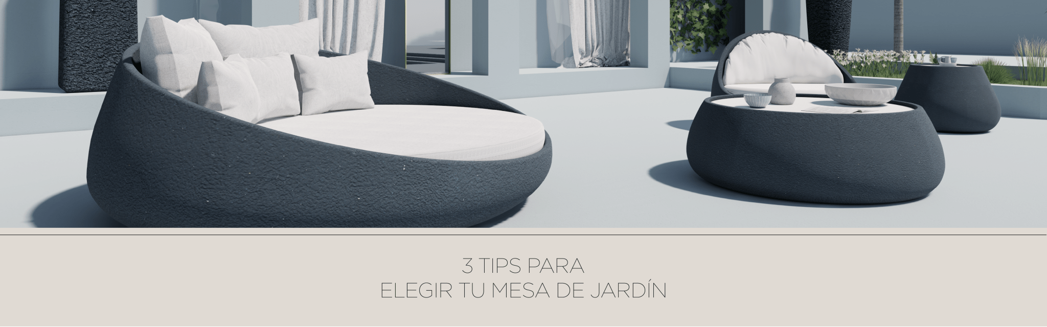 5 tips para elegir tu mesa de jardín - INKELT l Pensamos en forma